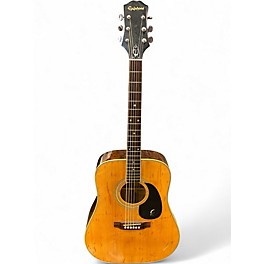 Used Epiphone FT155 Natural Acoustic Guitar