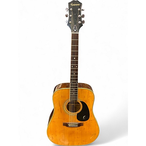 Used Epiphone FT155 Natural Acoustic Guitar