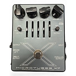 Used Darkglass microtubes x7 Bass Effect Pedal
