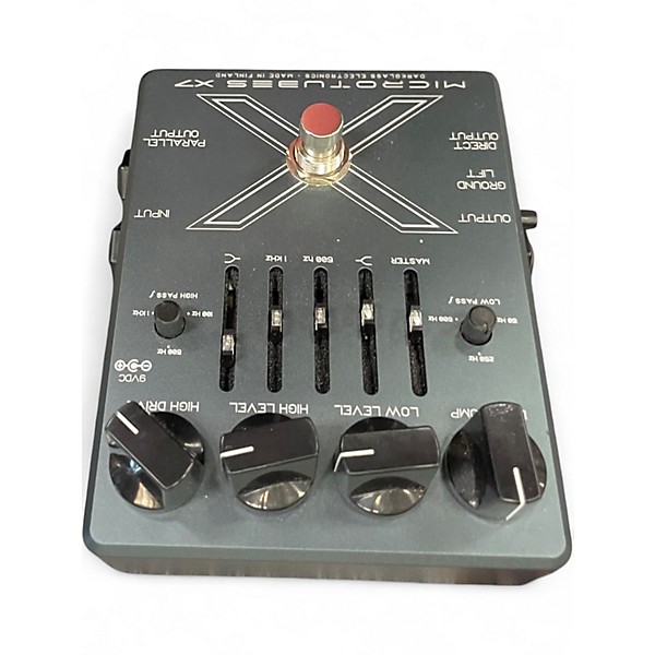 Used Darkglass microtubes x7 Bass Effect Pedal