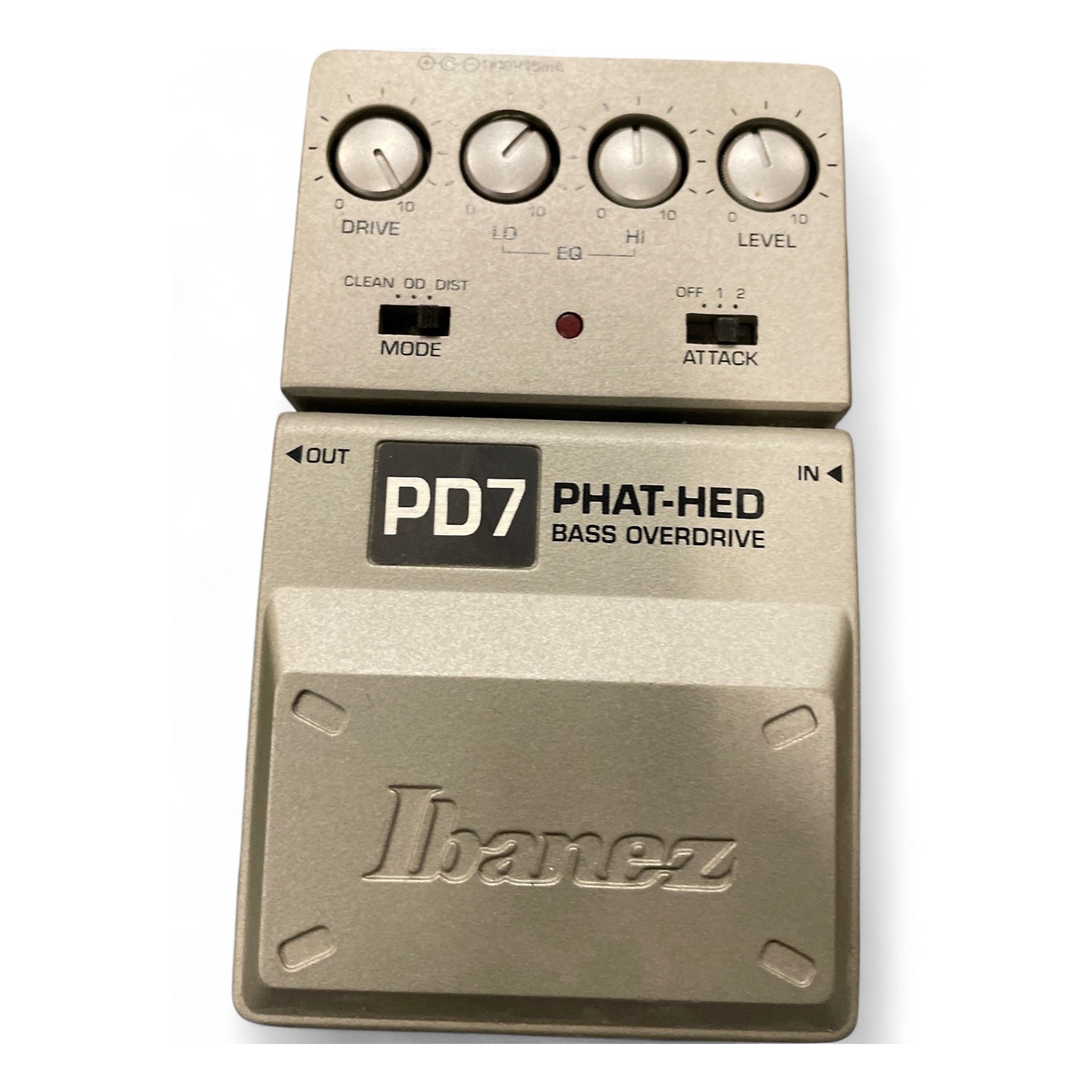 ベース Ibanez PD7 Ibanez PD7 Tone Lok Phat Hed Bass OD Overdrive Pedal | zZounds