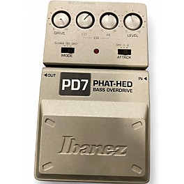 Used Ibanez PD7 Phat-Hed Bass Overdrive Bass Effect Pedal