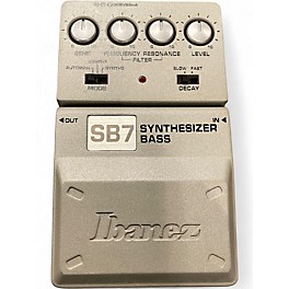 Used Ibanez SB7 Synthesizer Bass Bass Effect Pedal