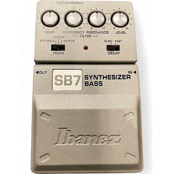 Used Ibanez SB7 Synthesizer Bass Bass Effect Pedal