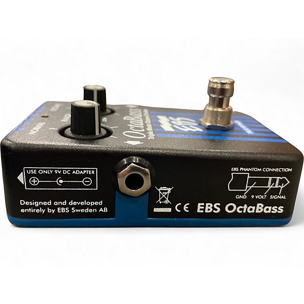 Used EBS Octabass Triple Mode Bass Octave Divider Bass Effect Pedal