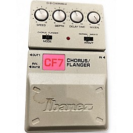Used Ibanez CF7 Chorus/Flanger Effect Pedal