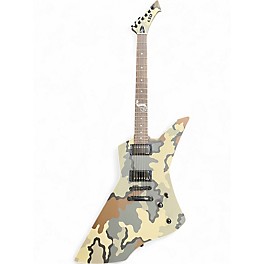 Used ESP LTD James Hetfield Snakebyte Camo Solid Body Electric Guitar