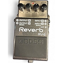 Used BOSS RV6 Digital Reverb Effect Pedal