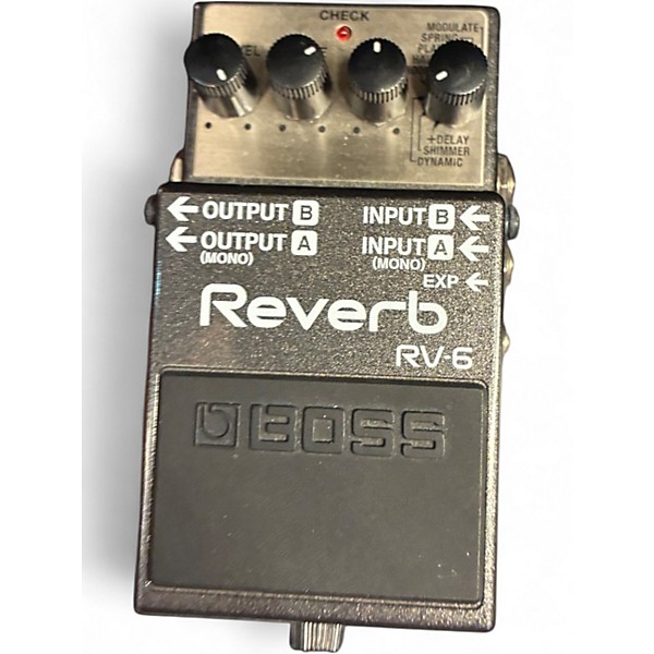 Used BOSS RV6 Digital Reverb Effect Pedal