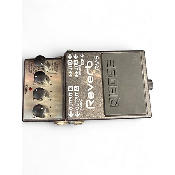 Used BOSS RV6 Digital Reverb Effect Pedal
