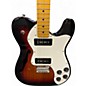 Used Fender Modern Player Telecaster Thinline Deluxe 3 Color Sunburst Hollow Body Electric Guitar