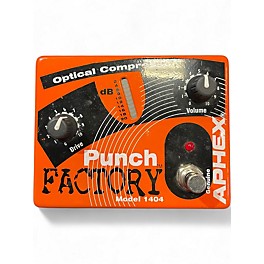 Used Aphex Punch Factory Optical Compressor Effect Pedal