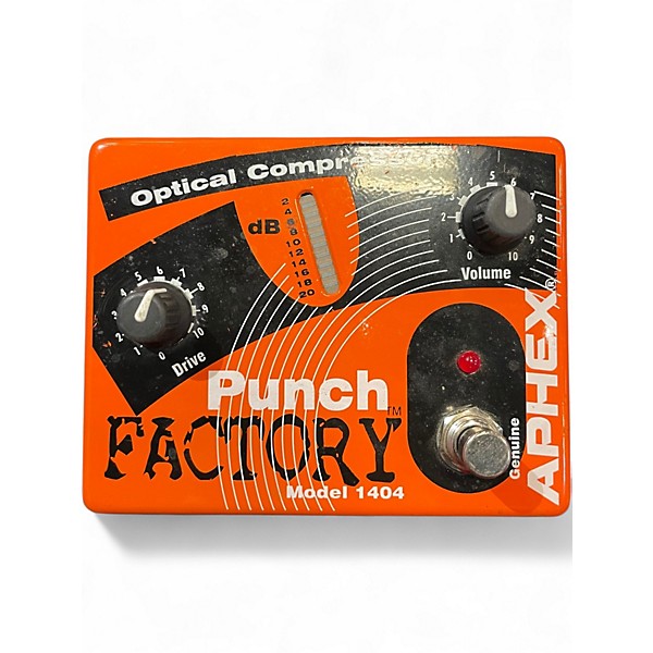 Used Aphex Punch Factory Optical Compressor Effect Pedal