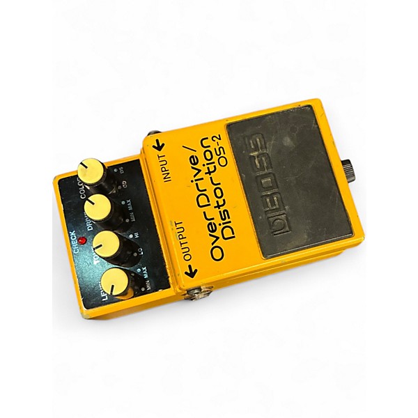 Used BOSS OS2 Overdrive Distortion Effect Pedal