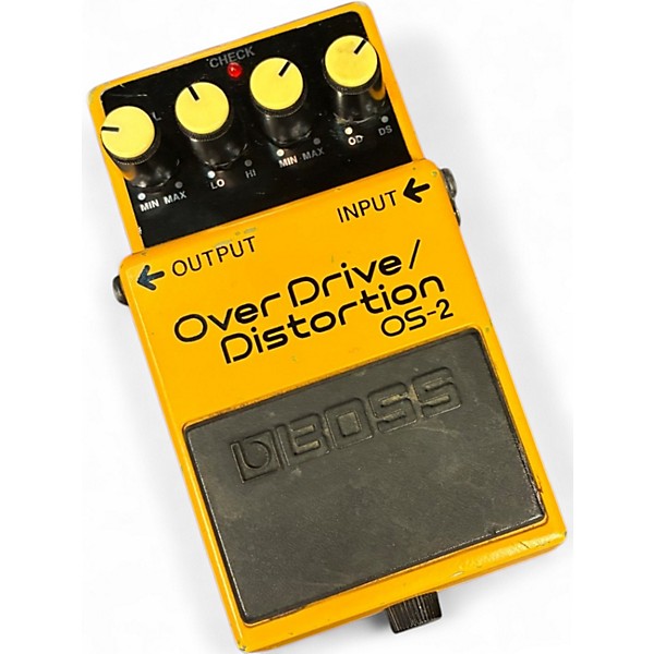 Used BOSS OS2 Overdrive Distortion Effect Pedal
