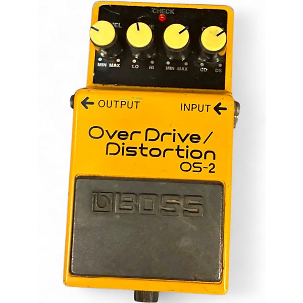 Used BOSS OS2 Overdrive Distortion Effect Pedal