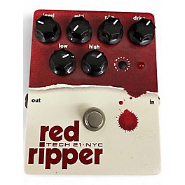 Used Tech 21 Red Ripper Effect Pedal