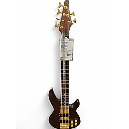 Used Samick Artist Series Walnut Electric Bass Guitar