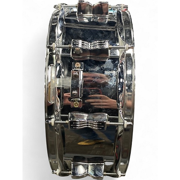 Used Ludwig 5X14 Student Snare Drum Kit With Rolling Bag Metal Drum