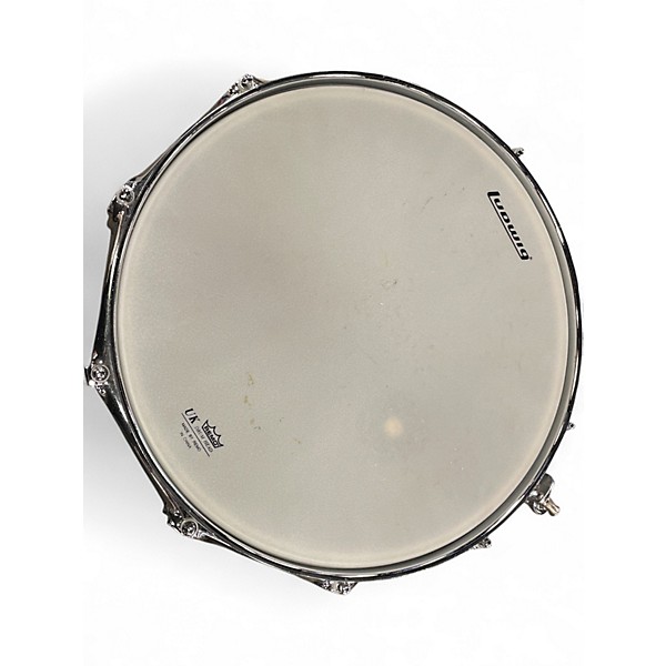 Used Ludwig 5X14 Student Snare Drum Kit With Rolling Bag Metal Drum