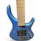 Used MTD Kingston Super 5 String Super Blue Electric Bass Guitar thumbnail