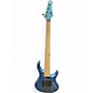 Used MTD Kingston Super 5 String Super Blue Electric Bass Guitar