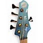Used MTD Kingston Super 5 String Super Blue Electric Bass Guitar