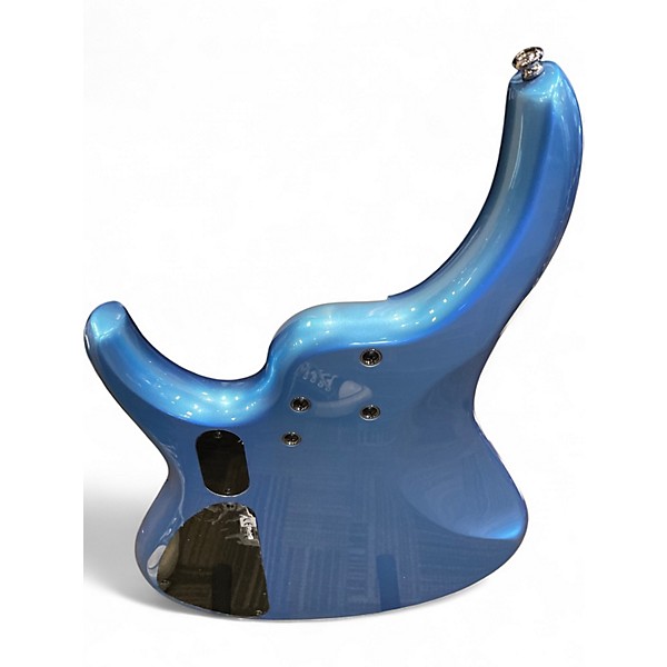Used MTD Kingston Super 5 String Super Blue Electric Bass Guitar