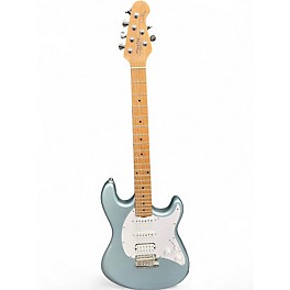 Used Sterling by Music Man Cutlass HSS Firemist Silver Solid Body Electric Guitar