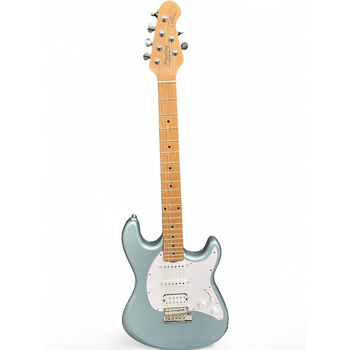 Used Sterling by Music Man Cutlass HSS Firemist Silver Solid