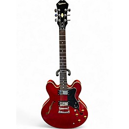 Used 2004 Epiphone Dot Cherry Hollow Body Electric Guitar