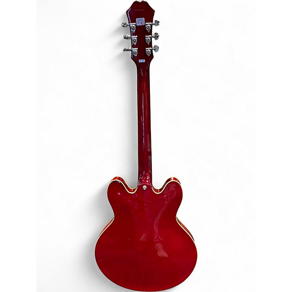 Used 2004 Epiphone Dot Cherry Hollow Body Electric Guitar