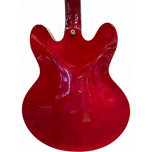 Used 2004 Epiphone Dot Cherry Hollow Body Electric Guitar