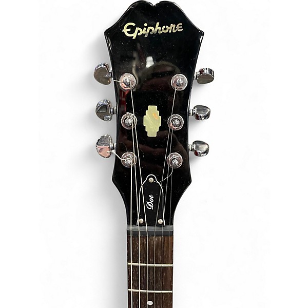 Used 2004 Epiphone Dot Cherry Hollow Body Electric Guitar