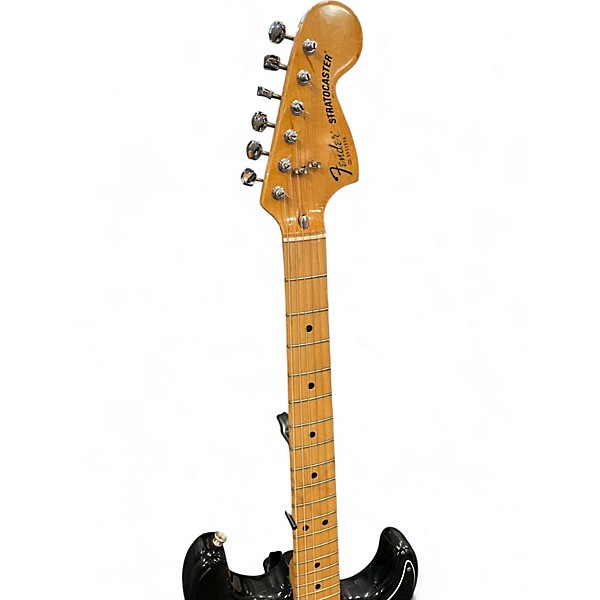 Vintage 1979 Fender Stratocaster Black Solid Body Electric Guitar