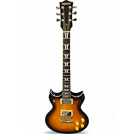 Used 2022 Woodrite Warlord 2 Color Sunburst Solid Body Electric Guitar