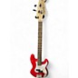 Used Squier Mini Percision Bass Dakota Red Electric Bass Guitar thumbnail