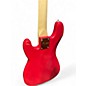 Used Squier Mini Percision Bass Dakota Red Electric Bass Guitar