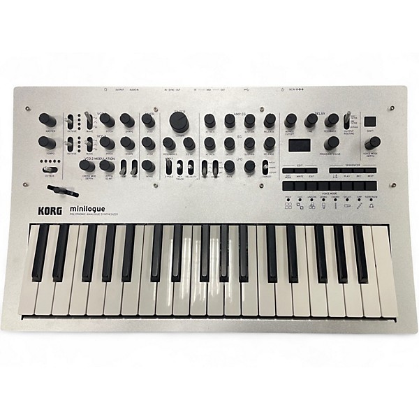 Used KORG Minilogue 4 Voice Polyphonic Analog Synthesizer