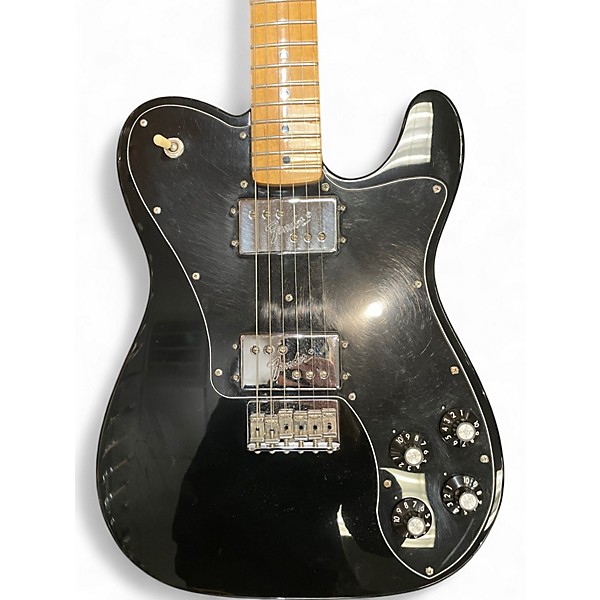 Used Fender Classic Series 1972 Telecaster Black Solid Body Electric Guitar