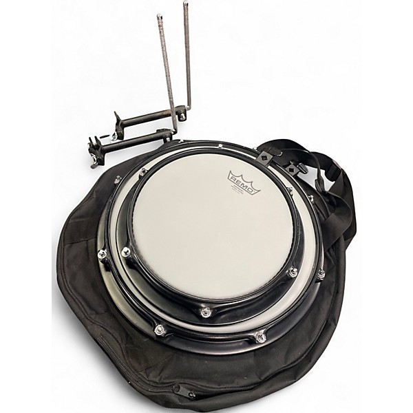 Used Pearl 2 Piece Compact Traveler Pancake Tom Expansion Pack Black Drum Kit