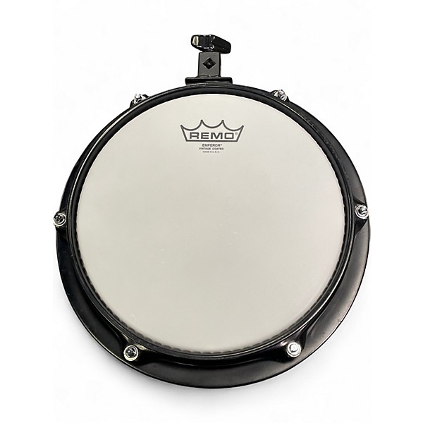 Used Pearl 2 Piece Compact Traveler Pancake Tom Expansion Pack Black Drum Kit