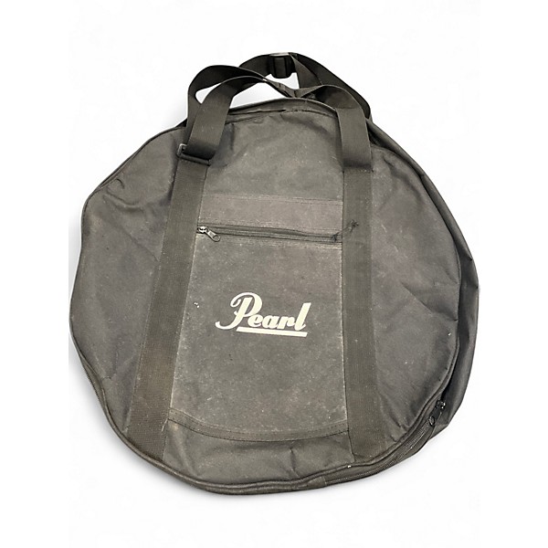 Used Pearl 2 Piece Compact Traveler Pancake Tom Expansion Pack Black Drum Kit