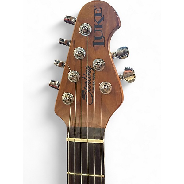Used 2020s Sterling by Music Man luke Amber Solid Body Electric Guitar