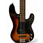 Used Squier Precision Bass 2 Color Sunburst Electric Bass Guitar