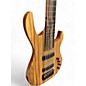 Used Kiesel Aries Fretless Zebrawood Electric Bass Guitar