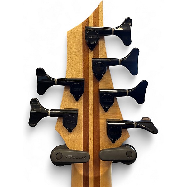 Used Kiesel Aries Fretless Zebrawood Electric Bass Guitar