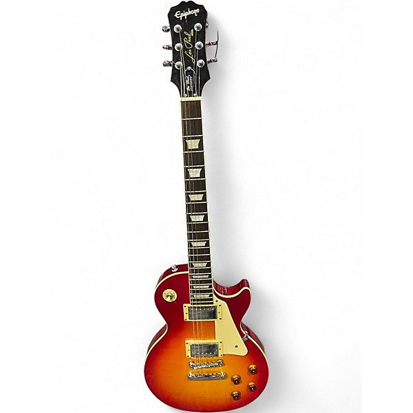 Used Epiphone Les Paul Standard 2 Color Sunburst Solid Body Electric Guitar