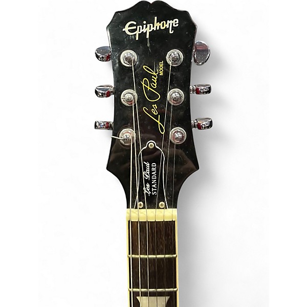 Used Epiphone Les Paul Standard 2 Color Sunburst Solid Body Electric Guitar