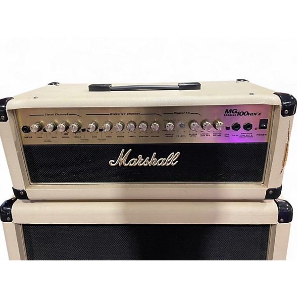Used Marshall MG100HDFX 100W Solid State Guitar Amp Head